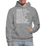 Black Excellence in Music Adult Hoodie - graphite heather