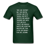 Black Excellence Divas Adult T-Shirt - forest green