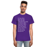 Black Excellence in The Arts & Business Adult T-Shirt - purple