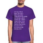 Black Excellence in The Arts & Business Adult T-Shirt - purple