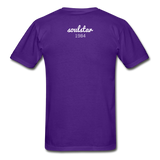 Black Excellence in The Arts & Business Adult T-Shirt - purple