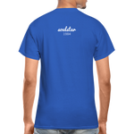 Black Excellence in The Arts & Business Adult T-Shirt - royal blue