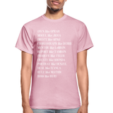 Black Excellence in The Arts & Business Adult T-Shirt - light pink