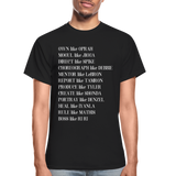 Black Excellence in The Arts & Business Adult T-Shirt - black