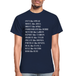 Black Excellence in The Arts & Business Adult T-Shirt - navy