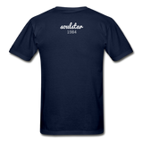 Black Excellence in The Arts & Business Adult T-Shirt - navy