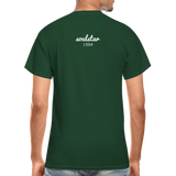 Black Excellence in The Arts & Business Adult T-Shirt - forest green