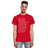 Black Excellence in The Arts & Business Adult T-Shirt - red