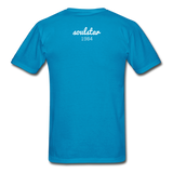 Black Excellence in The Arts & Business Adult T-Shirt - turquoise