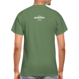 Black Excellence in The Arts & Business Adult T-Shirt - military green