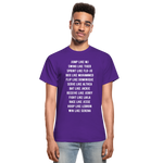 Black Excellence in Sports Adult T-Shirt - purple