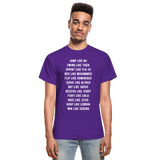 Black Excellence in Sports Adult T-Shirt - purple