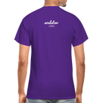 Black Excellence in Sports Adult T-Shirt - purple