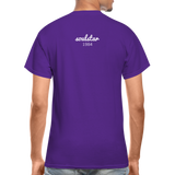 Black Excellence in Sports Adult T-Shirt - purple