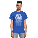 Black Excellence in Sports Adult T-Shirt - royal blue