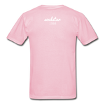 Black Excellence in Sports Adult T-Shirt - light pink