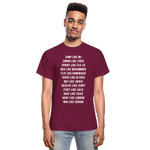 Black Excellence in Sports Adult T-Shirt - burgundy