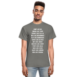 Black Excellence in Sports Adult T-Shirt - charcoal