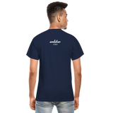 Black Excellence in Sports Adult T-Shirt - navy