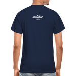 Black Excellence in Sports Adult T-Shirt - navy