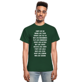 Black Excellence in Sports Adult T-Shirt - forest green