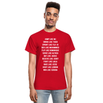 Black Excellence in Sports Adult T-Shirt - red