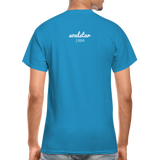 Black Excellence in Sports Adult T-Shirt - turquoise