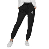 Embroidered S Logo Unisex Matching Fleece Sweatpants