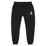 Embroidered S Logo Unisex Matching Fleece Sweatpants