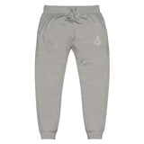 Embroidered S Logo Unisex Matching Fleece Sweatpants