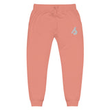 Embroidered S Logo Unisex Matching Fleece Sweatpants