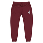 Embroidered S Logo Unisex Matching Fleece Sweatpants