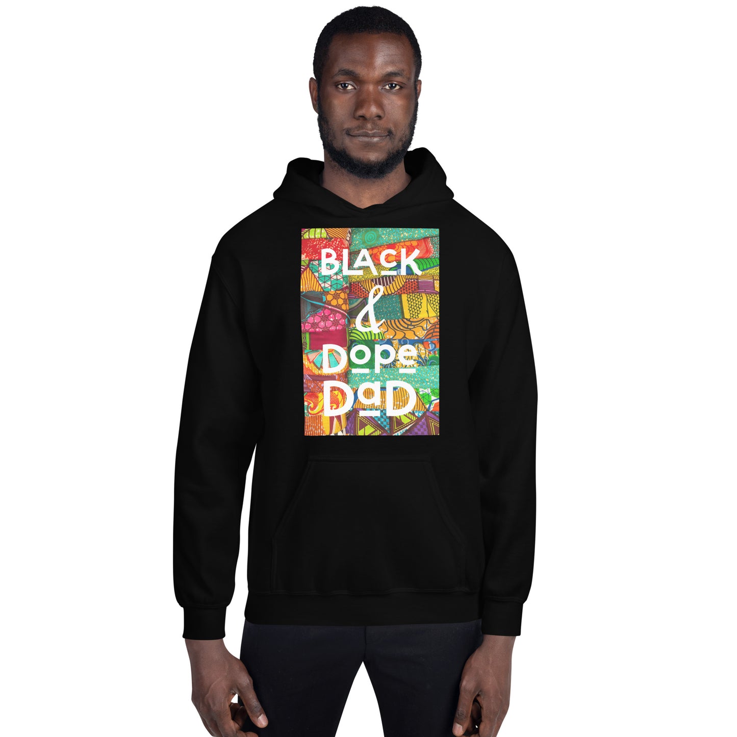 Black & Dope Dad Hoodie