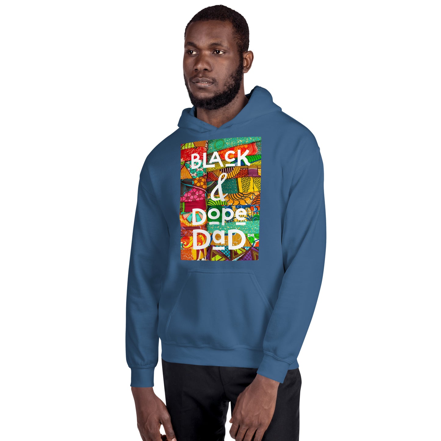 Black & Dope Dad Hoodie