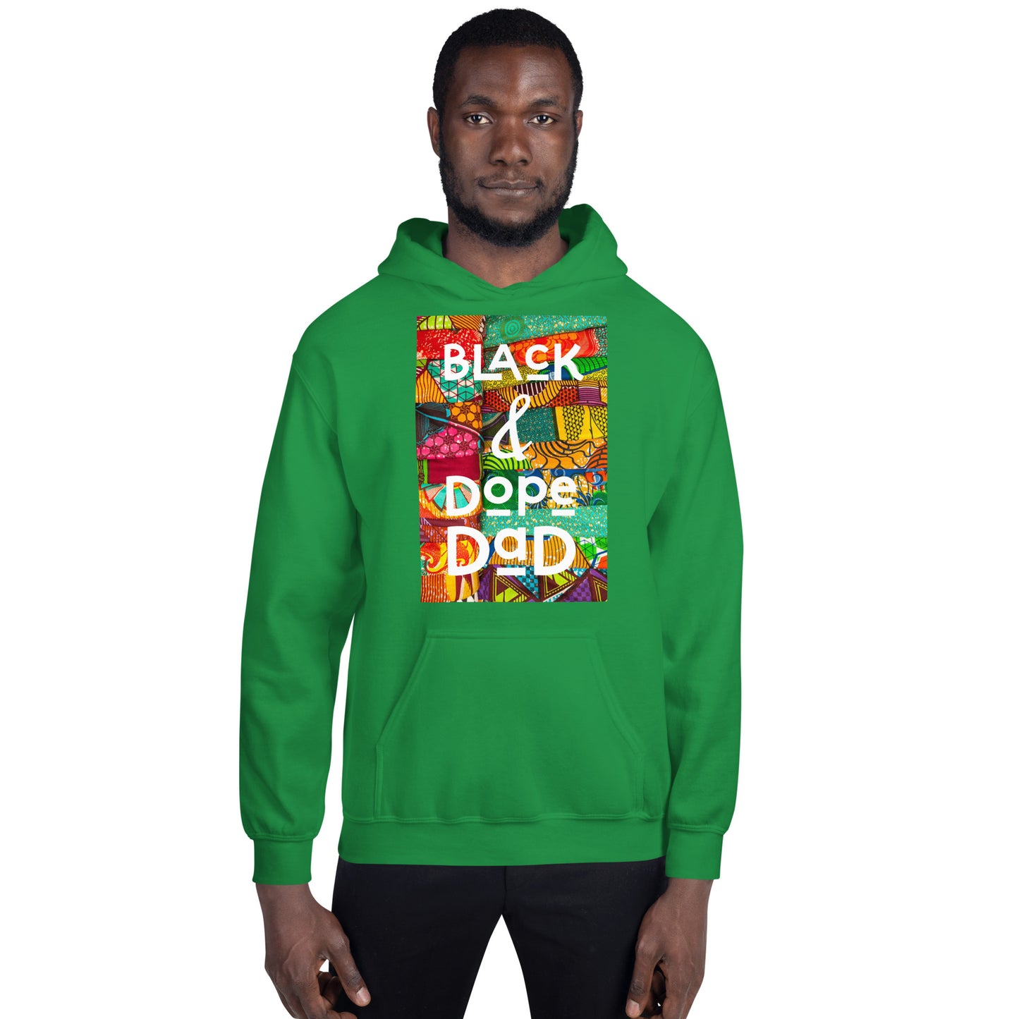 Black & Dope Dad Hoodie
