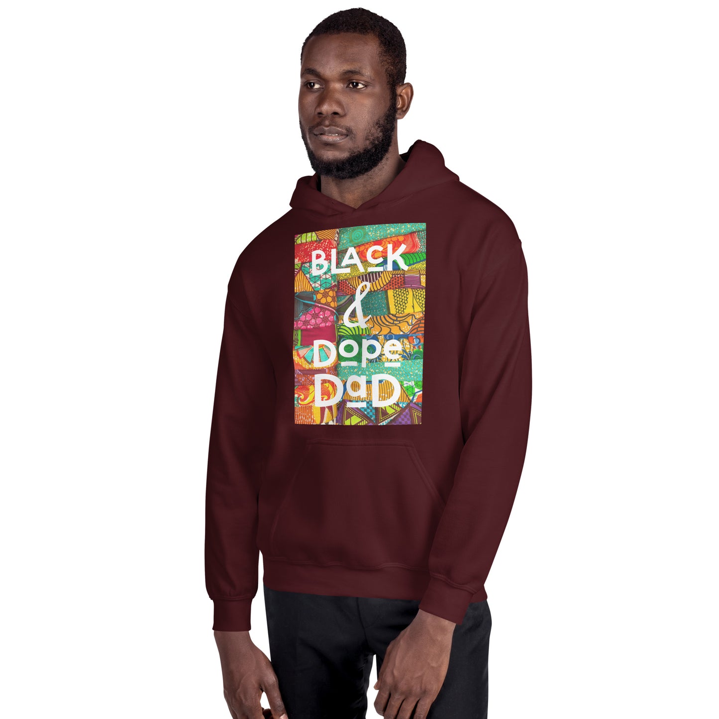 Black & Dope Dad Hoodie