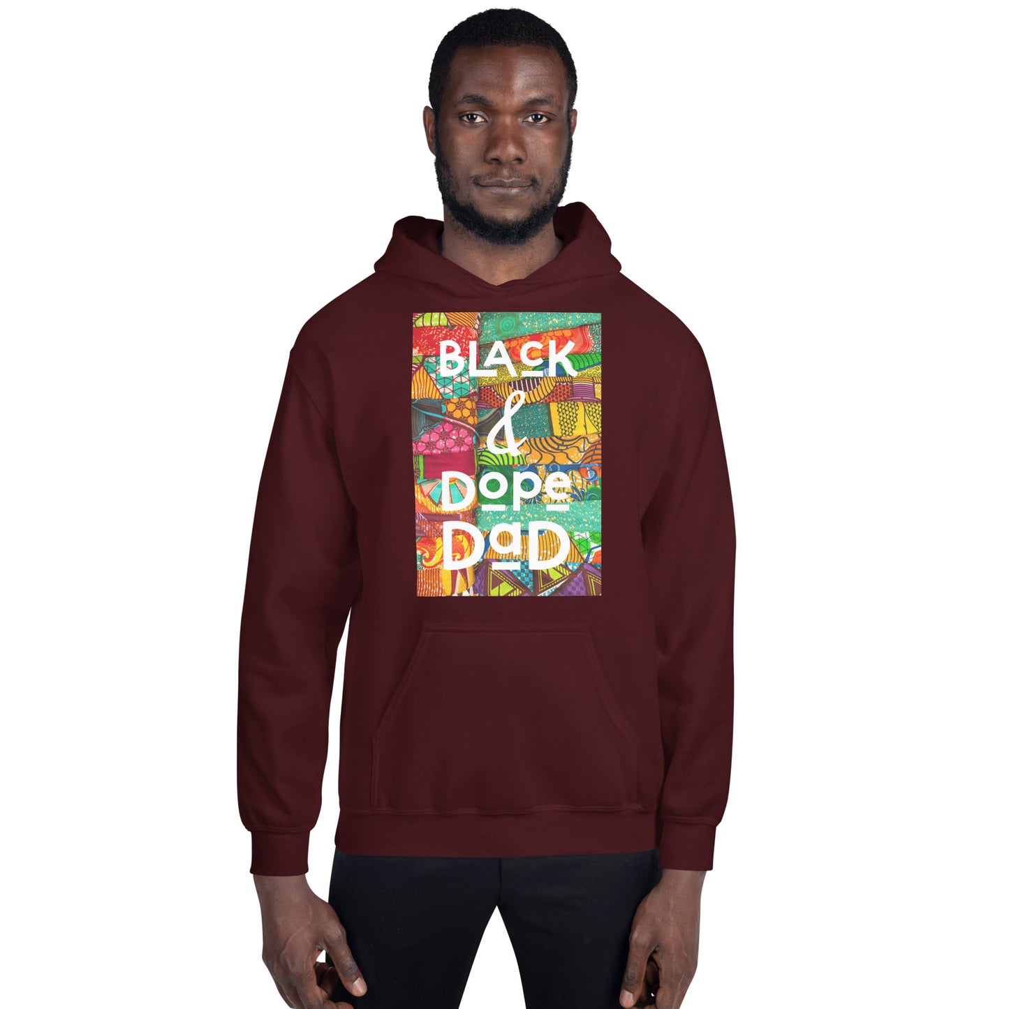 Black & Dope Dad Hoodie