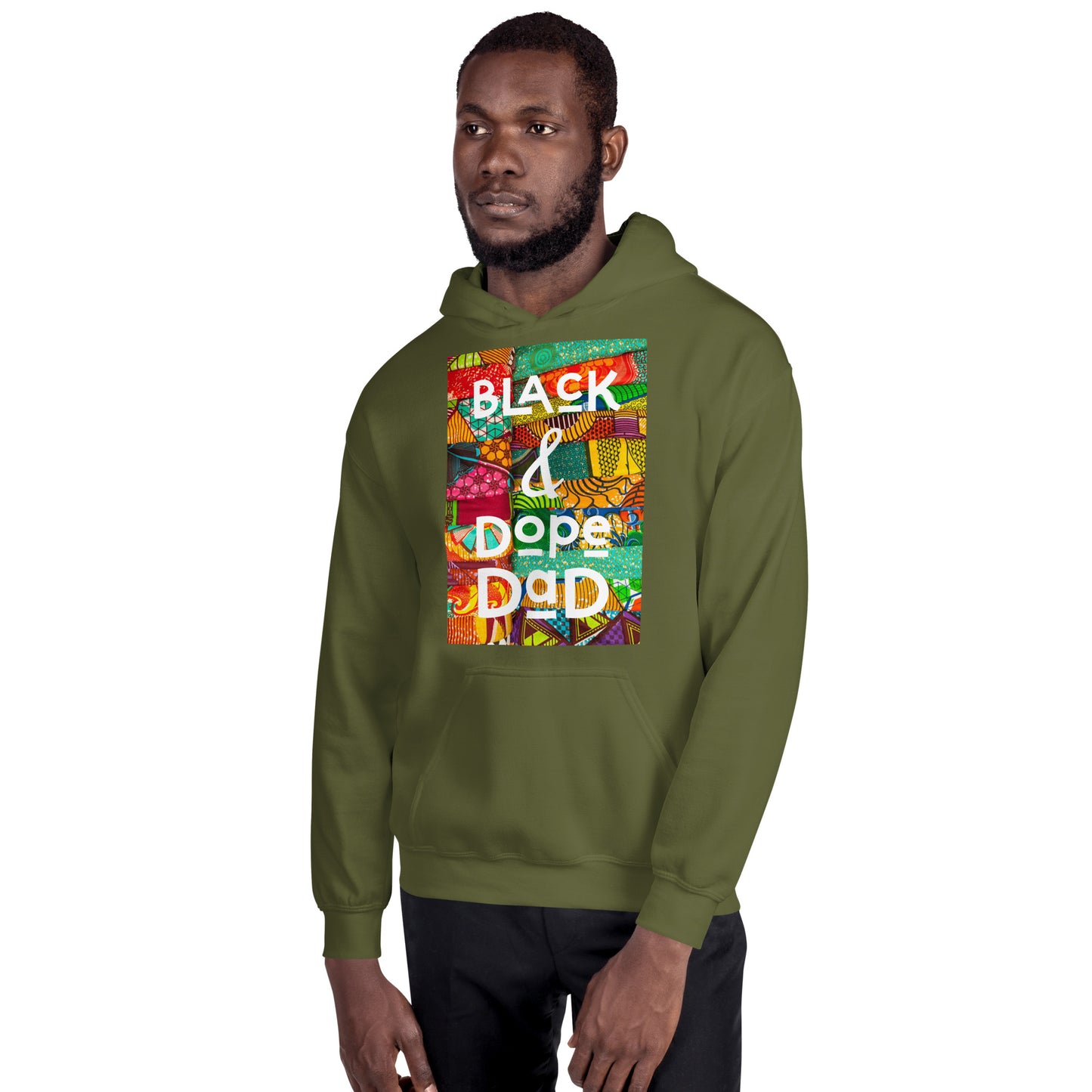 Black & Dope Dad Hoodie