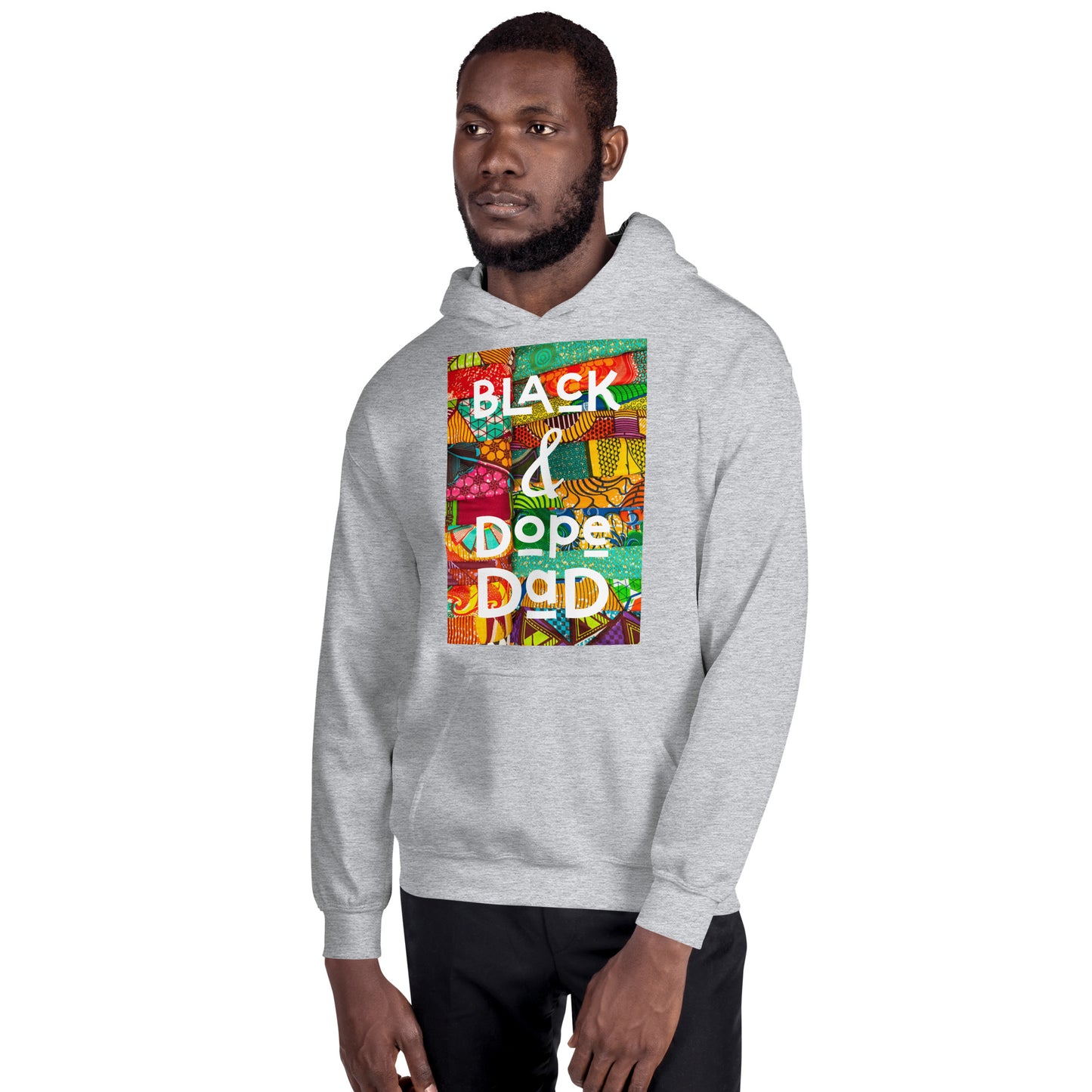 Black & Dope Dad Hoodie