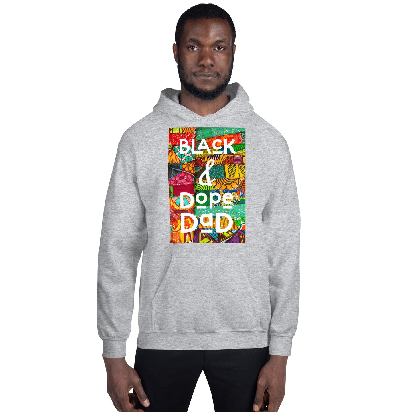 Black & Dope Dad Hoodie