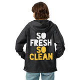 Luxe Soulstar So Fresh So Clean Unisex Camo Windbreaker