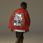 Luxe Soulstar Too Legit 2 Quit Unisex Windbreaker