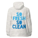 Luxe Soulstar So Fresh So Clean Unisex Camo Windbreaker