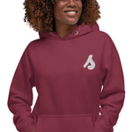 Embroidered S Logo Matching Unisex Hoodie