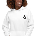 Embroidered S Logo Matching Unisex Hoodie