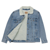 Soulstar 1984 Unisex Denim Sherpa Jacket