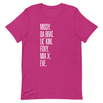 90's Female Rappers Unisex T-Shirt