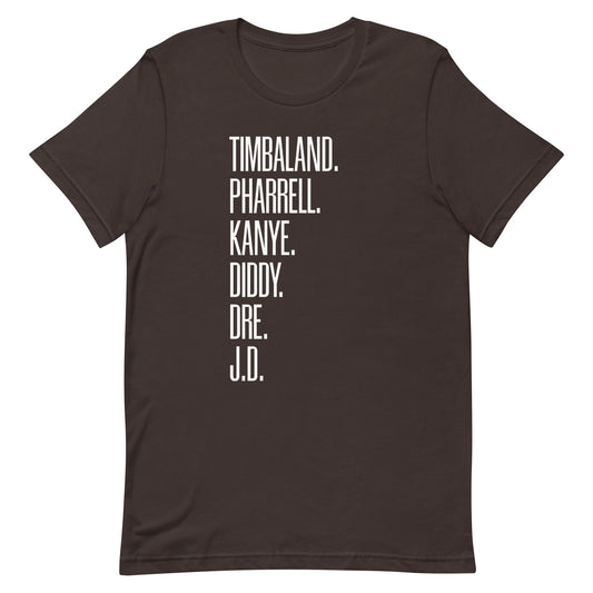 Soulstar's Fav Producers Unisex T-Shirt