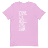 Destiny's Child Names Unisex T-Shirt