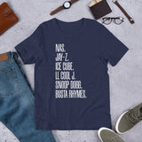 90's Male Rappers Unisex T-Shirt